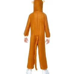 Disfraz de mono onesie para niños 10-12 años