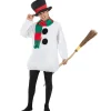Disfraz de muñeco de nieve hombre M-L