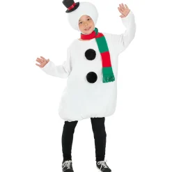 Disfraz de muñeco de nieve niño 5-6 años