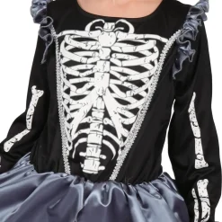 Disfraz de niña Reina de los Esqueletos Bruja Brujita