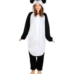 Disfraz de oso panda onesie para adulto L-XL