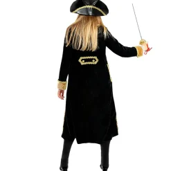 Disfraz de pirata deluxe para mujer - Colección colonial L