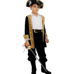 Disfraz de pirata deluxe para niño- Colección colonial 10-12 años