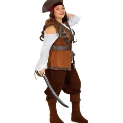 Disfraz de pirata para mujer- Colección Caribe XXXXL