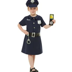 Disfraz de policía para niña 7-9 años