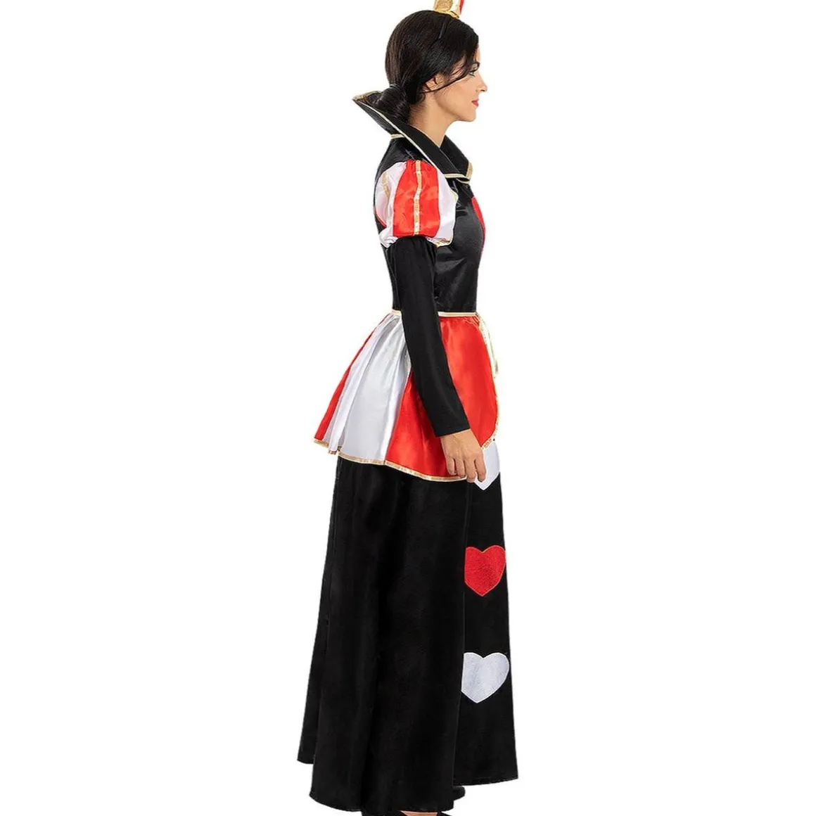 Disfraz de Reina de corazones clásico para mujer XXL