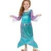 Disfraz de sirena para niña 7-9 años