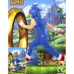 Disfraz de Sonic Deluxe para niños 5-6 años