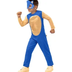 Disfraz de Sonic para niños 5-6 años