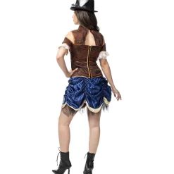 Disfraz de Steampunk corto para mujer XXL
