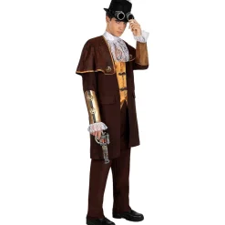 Disfraz de Steampunk elegante para hombre XL