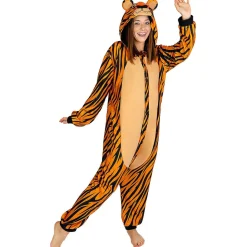 Disfraz de tigre onesie para adulto S-M