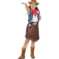 Disfraz de vaquera para niña 5-6 años