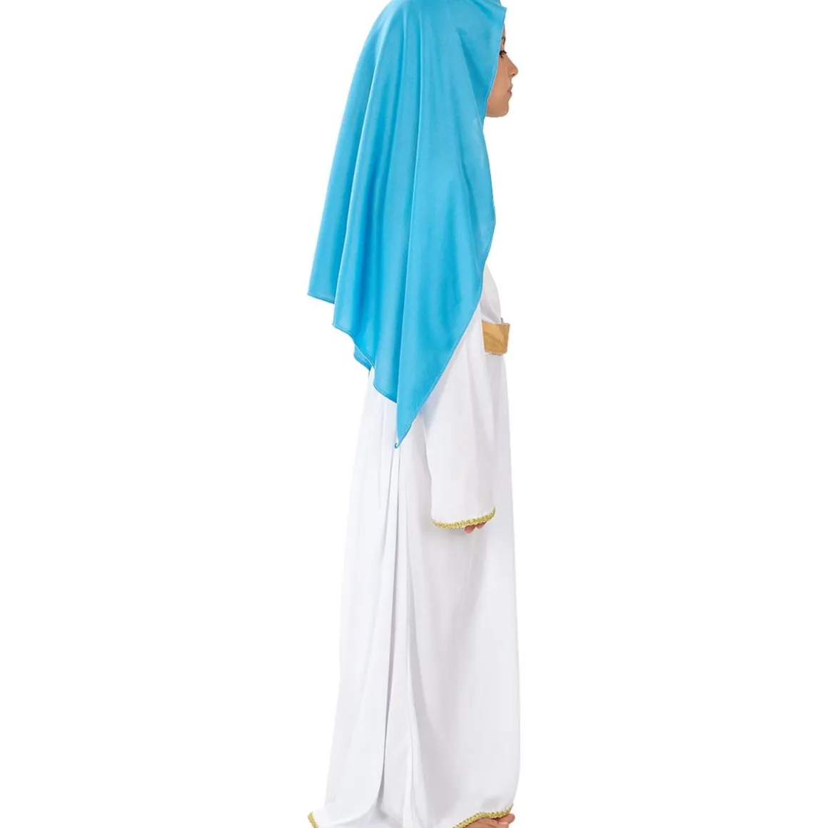 Disfraz de Virgen María niña 7-9 años