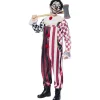 Disfraz Payaso Terrorífico Premium hombre XXL