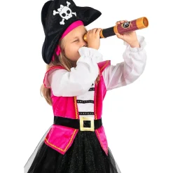 Disfraz pirata rosa para niña 10-12 años