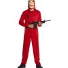 Disfraz unisex de rapinador con máscara para Halloween, talla M/L ㅤ