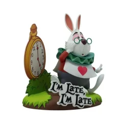 Disney - Figura de conejo blanco en el país de las maravillas ㅤ