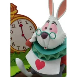 Disney - Figura de conejo blanco en el país de las maravillas ㅤ