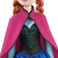 Disney - Frozen - Muñeca viajera Frozen 2 Anna con look de viaje 32 cm ㅤ