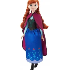 Disney - Frozen - Muñeca viajera Frozen 2 Anna con look de viaje 32 cm ㅤ