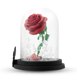 Disney - La Bella y la Bestia - Figura decorativa Rosa Encantada estilo Disney 15 cm ㅤ
