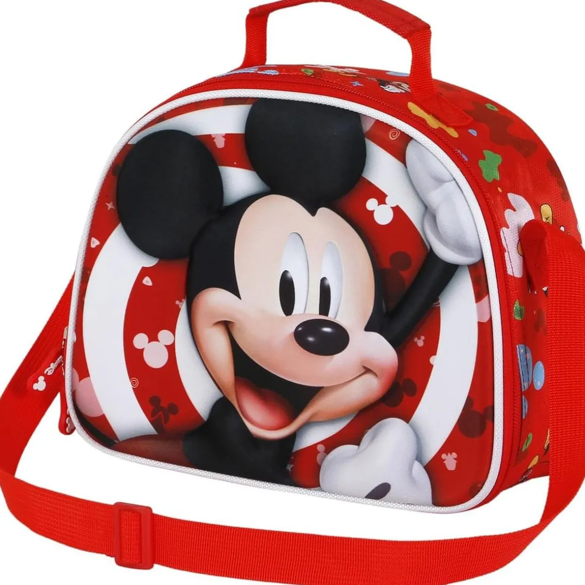 Disney - Mickey Mouse - Bolsa Portamerienda 3D ㅤ
