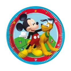 Disney - Mickey Mouse - Pack 8 platos de papel