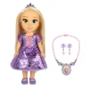 Disney - Muñeca Rapunzel 38 cm con collar y pendientes