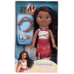 Disney - Muñeca Vaiana 38 cm con collar