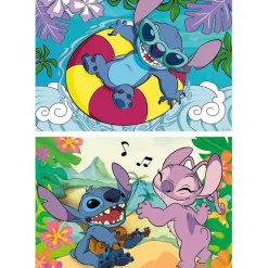 Disney - Puzzle Disney Stitch Doble Pack 100 Piezas ㅤ
