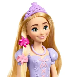Disney - Rapunzel - Muñeca Rapunzel con ropa y accesorios inspirados en la película ㅤ