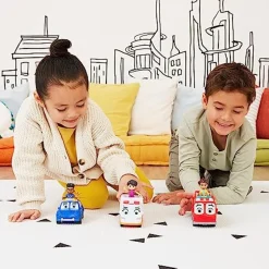 Disney - Vehículo de rescate Firebuds Core Violet y Axl ㅤ