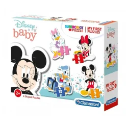 Disney baby - 4 puzzles progresivos 3,6,9 y 12 piezas