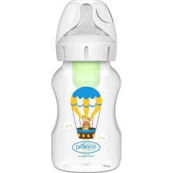 Dr. Brown's - Biberón Anticólico Options+ Boca Ancha 330 ml - Conejo