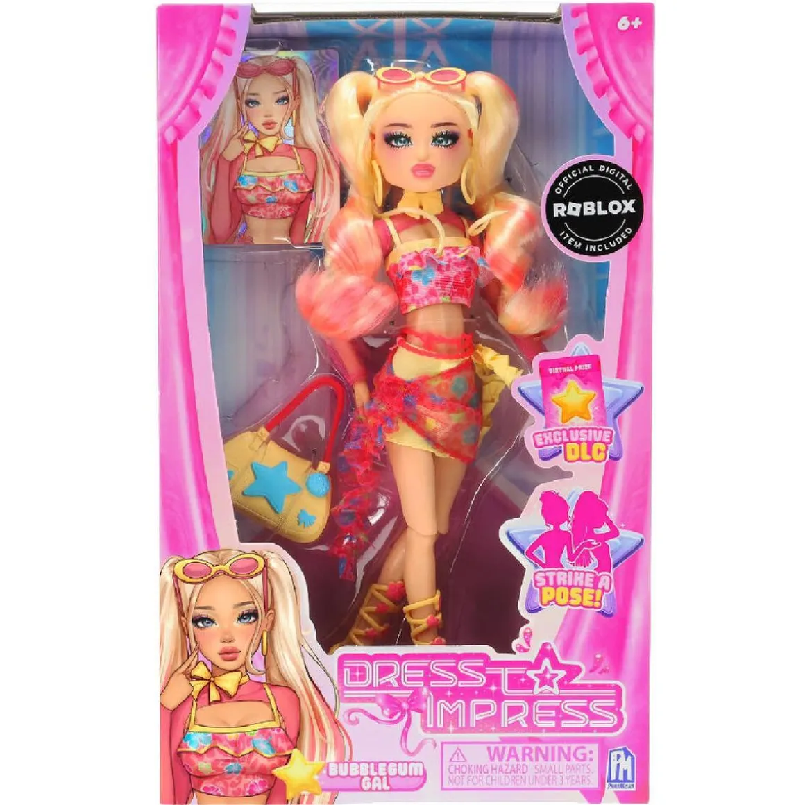 Dress to Impress - Muñeca Fashion Bubble Gum Gal