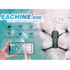 Dron con cámara 720p EKLACK58