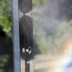 Ducha solar aluminio con sprayer 38L