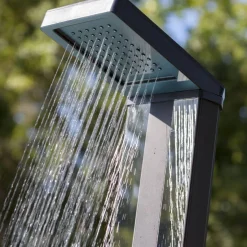 Ducha solar aluminio con sprayer 38L