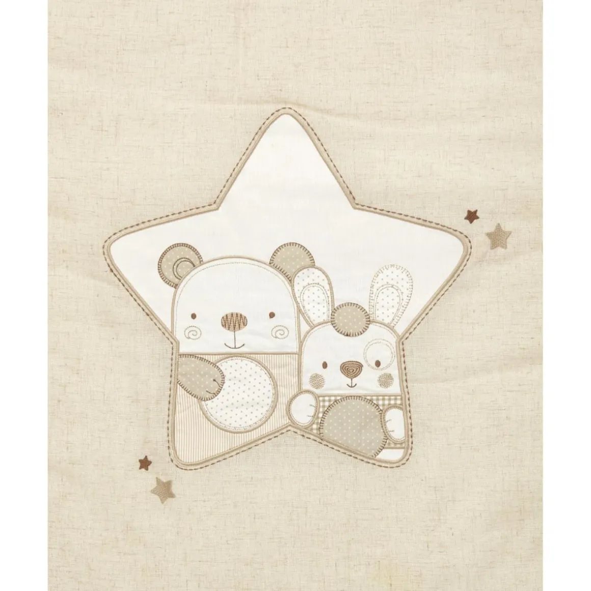 Edredón acolchado para cuna o cochecito