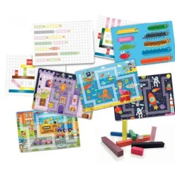 Educa Borras - Aprender proporciones: juego educativo con regletas matemáticas