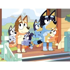 Educa Borras - Bluey - Puzzle de madera infantil 100 piezas Paisajes ㅤ