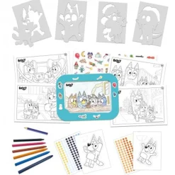 Educa Borras - Bluey - Set creativo 3 en 1 de actividades