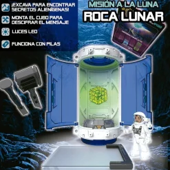 Educa Borras - Descifra secretos ocultos en la roca lunar: misión al espacio ㅤ