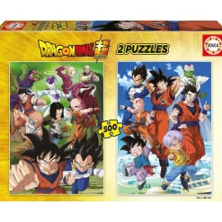 Educa Borras - DragonBallZ - Puzzle Educa 2x500 ㅤ