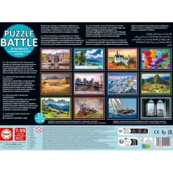 Educa Borras - Puzzle Battle Paisajes