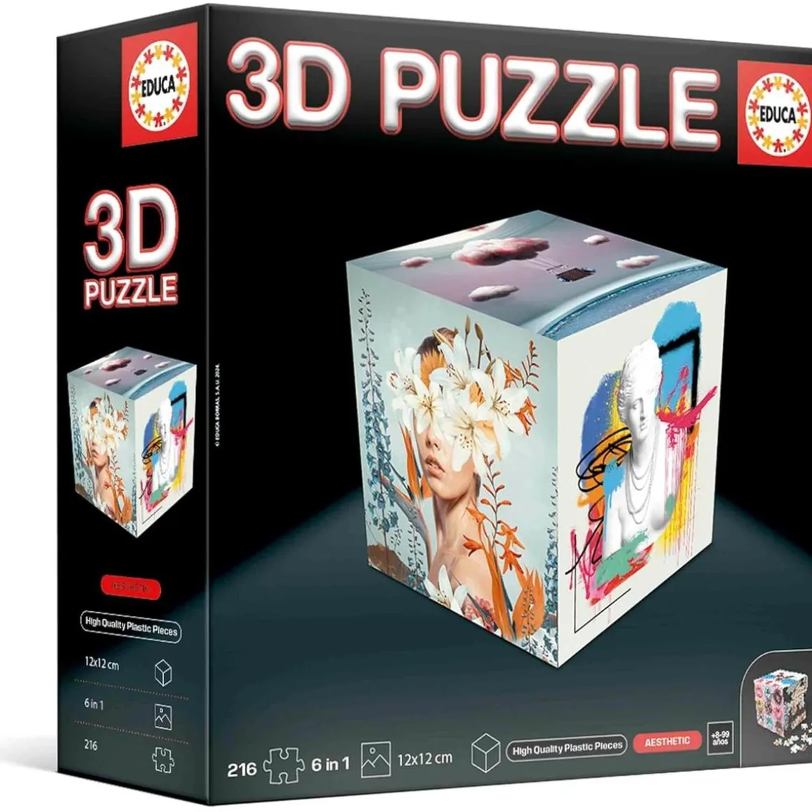 Educa Borras - Puzzle 3D Aesthetic