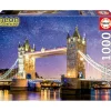 Educa Borras - Puzzle Luminoso Tower Bridge Londres 1000 Piezas ㅤ