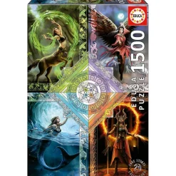 Educa Borras - Puzzle Magia Elemental de 1500 Piezas ㅤ