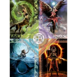 Educa Borras - Puzzle Magia Elemental de 1500 Piezas ㅤ